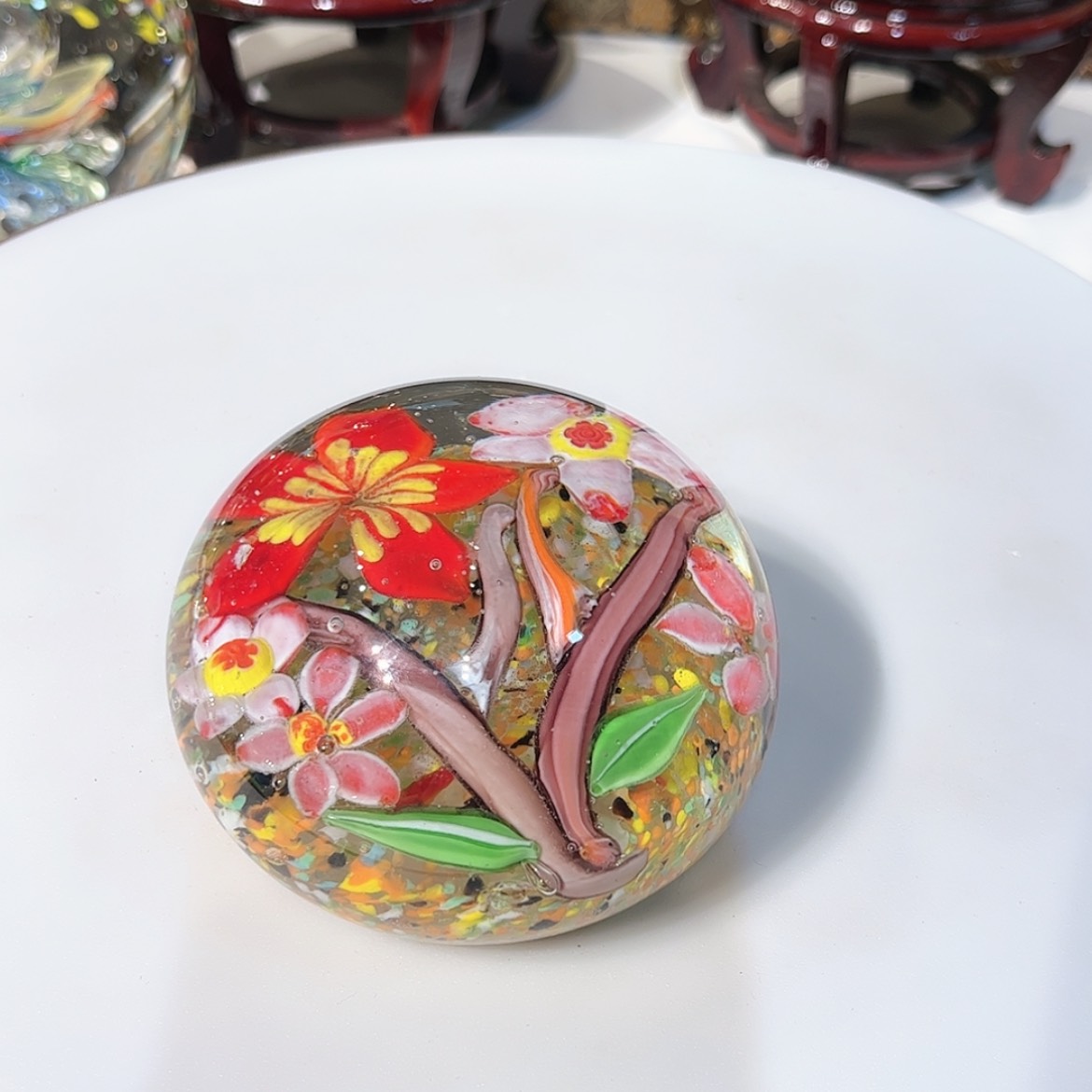 【闪购商品】琉璃手工艺品小***~纯手工微瑕