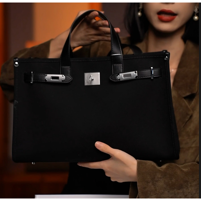 LEATHER BAG STUDIO 原创高定“托特”真皮包-H1412