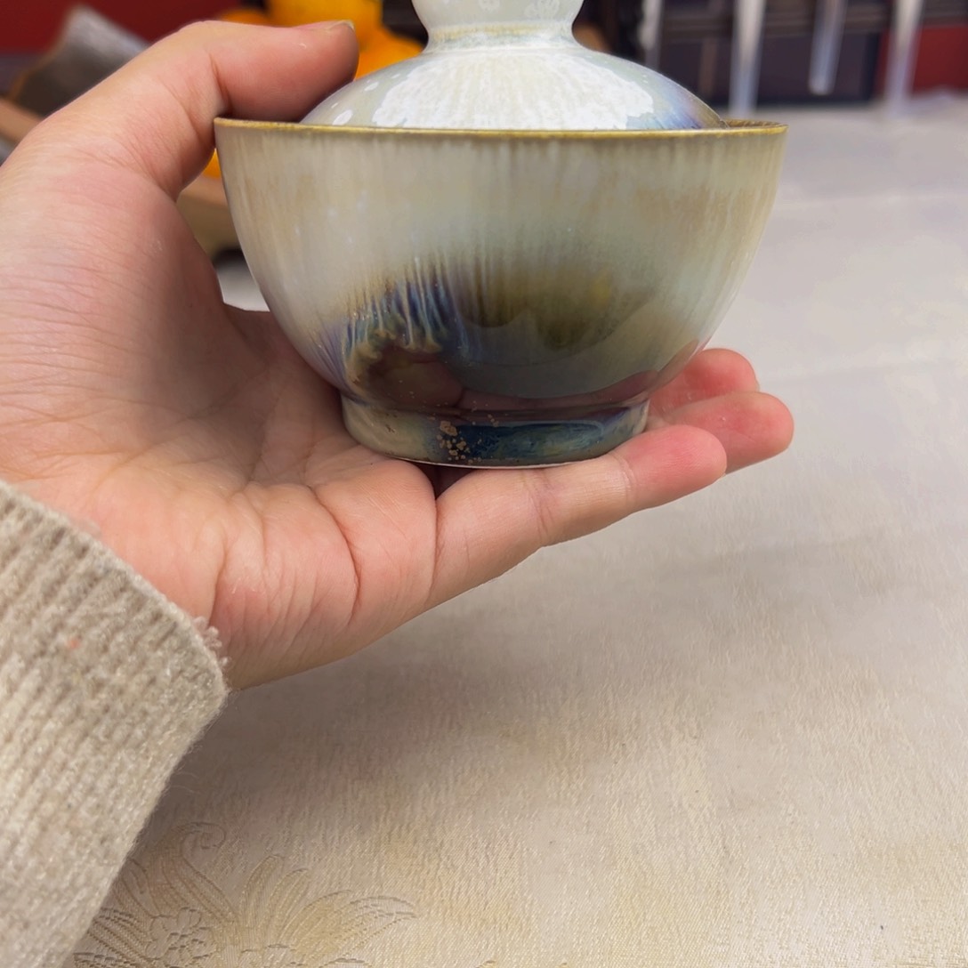 杯纯手工柴烧主人杯
