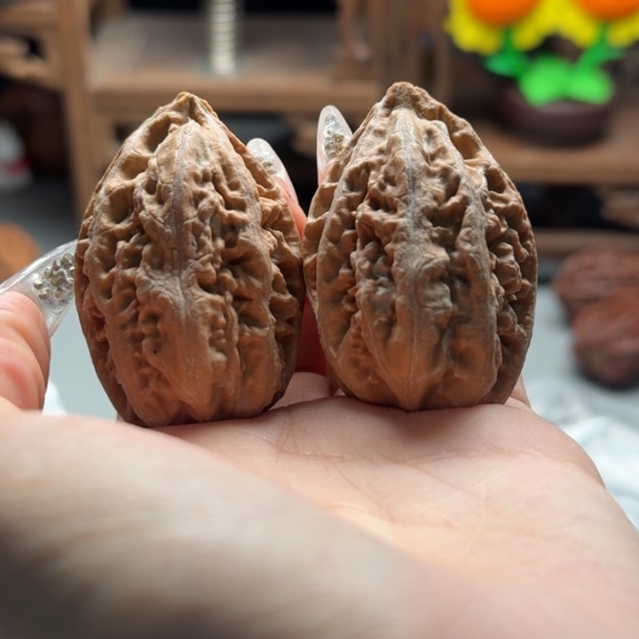 文玩核桃把件关东木子楸百核瑕疵108
