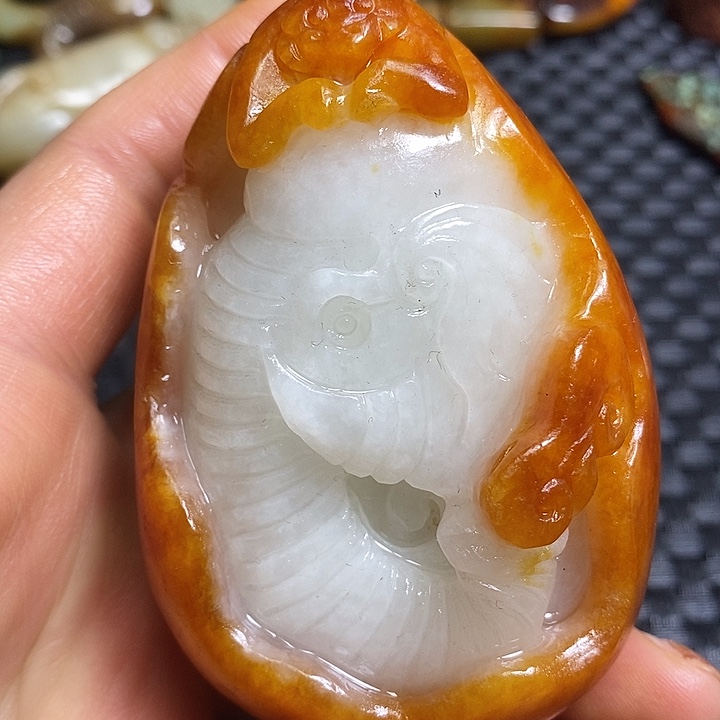 紫金钵盂菩提吊坠