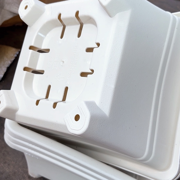 280白方盆25公分高19公分3个