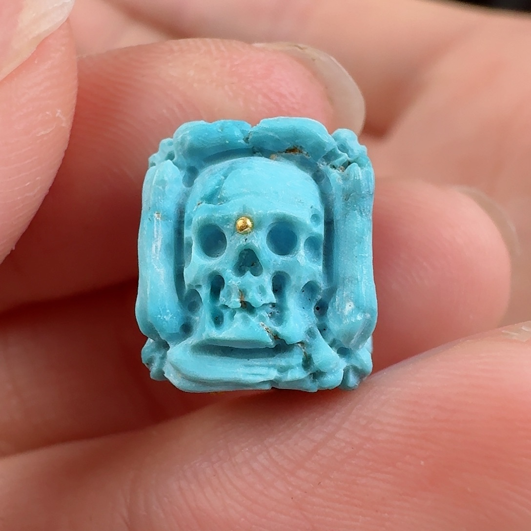 绿松石珠宝奇石未镶嵌