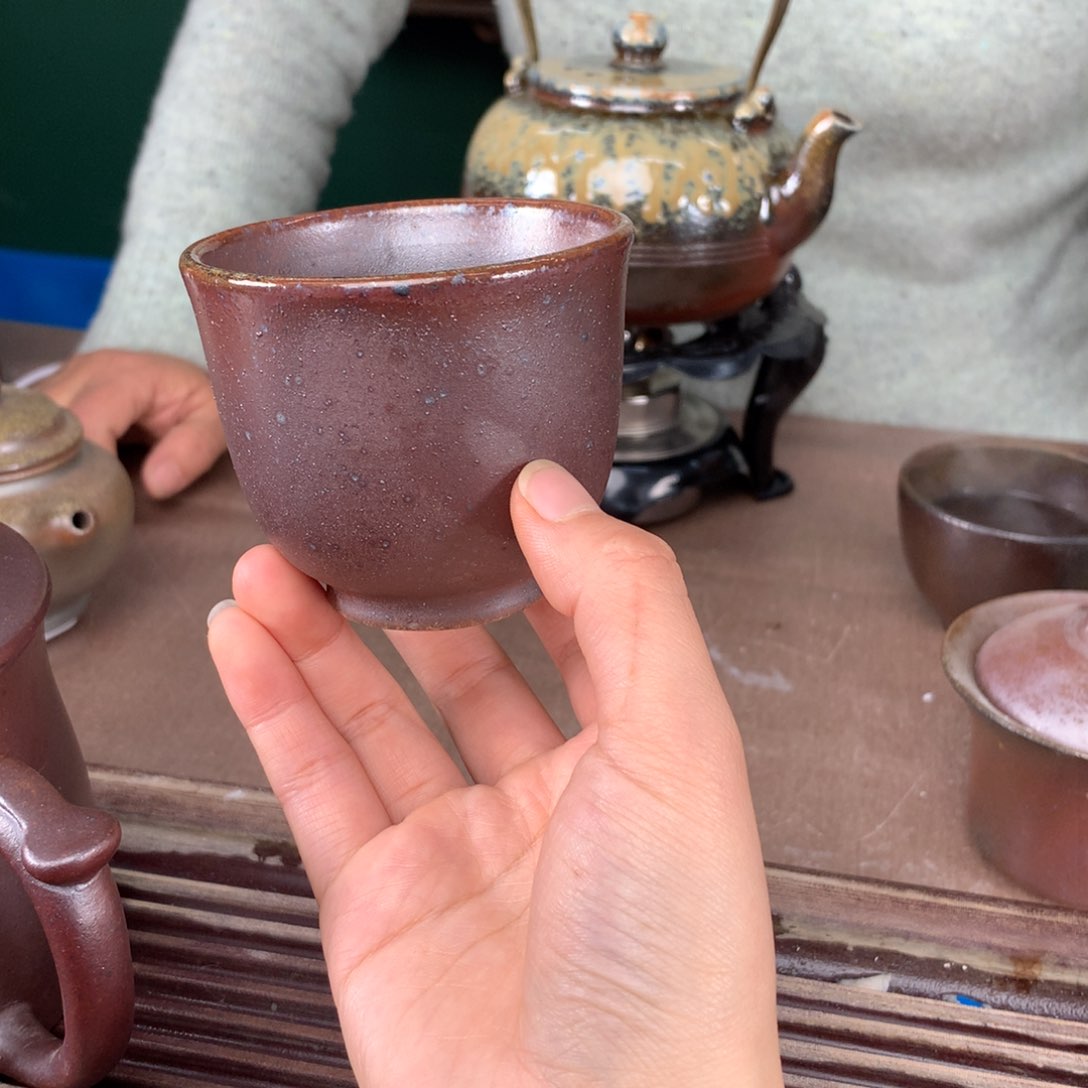 紫砂茶壶纯自然柴烧