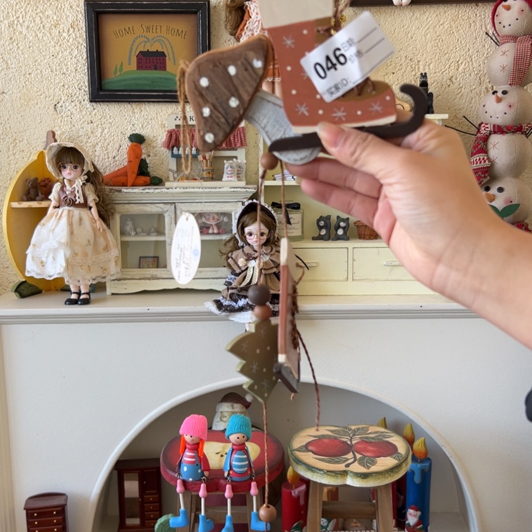 木外贸出口样品挂件摆件微瑕046