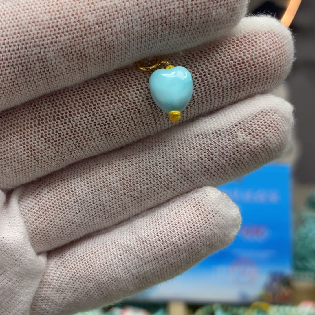 绿松石挂件未镶嵌