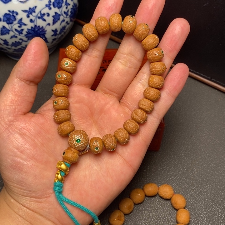 凤眼菩提手串尼泊尔