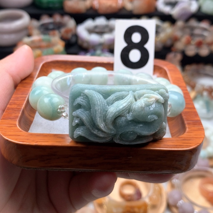 石英质玉手链未镶嵌