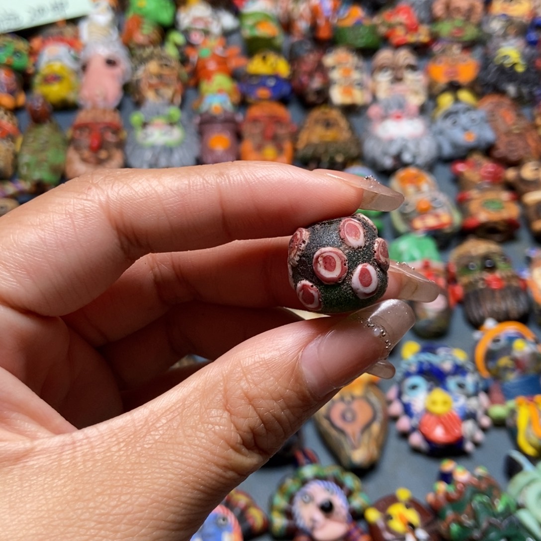 颈饰琉璃印度尼西亚配珠