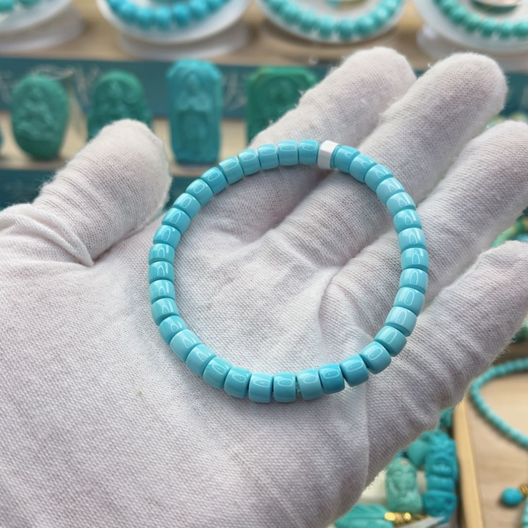 绿松石尺寸5.5未镶嵌