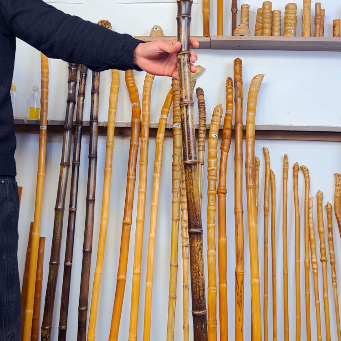 1571紫竹登山杖手持拐棍