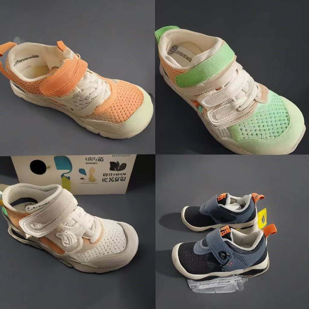 （默认微瑕）儿童透气防滑宝宝鞋