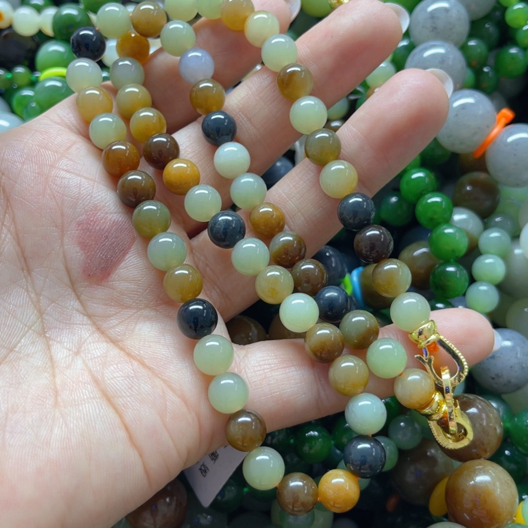 和田玉手链未镶嵌