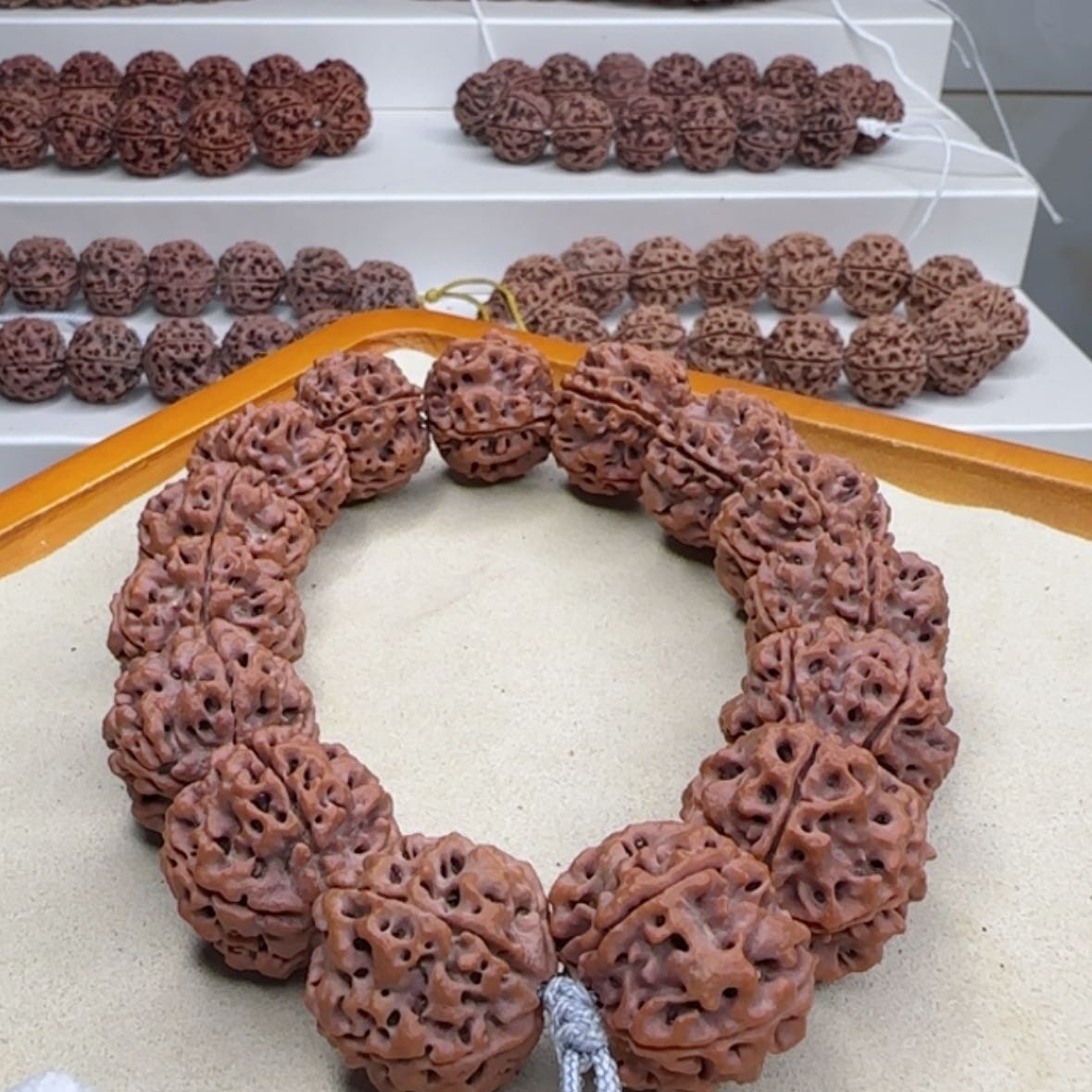 【闪购商品】金刚菩提吊坠2017年铁籽深坑大粗筋头货24mm