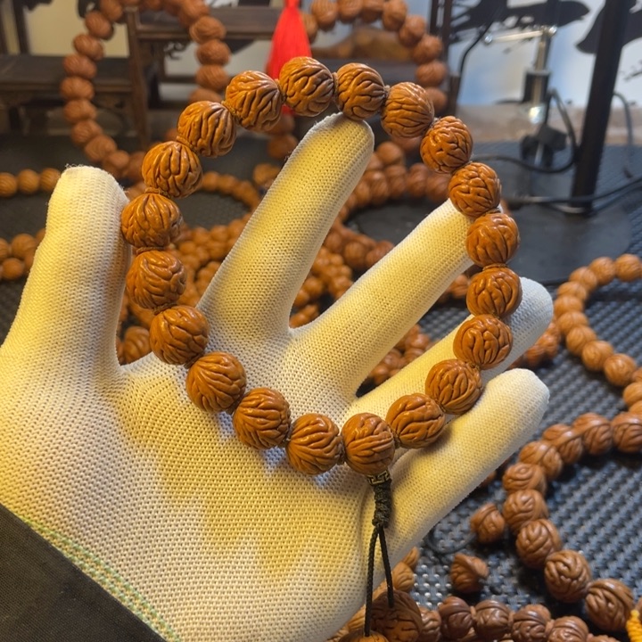 桃木秦岭野生龙纹桃核