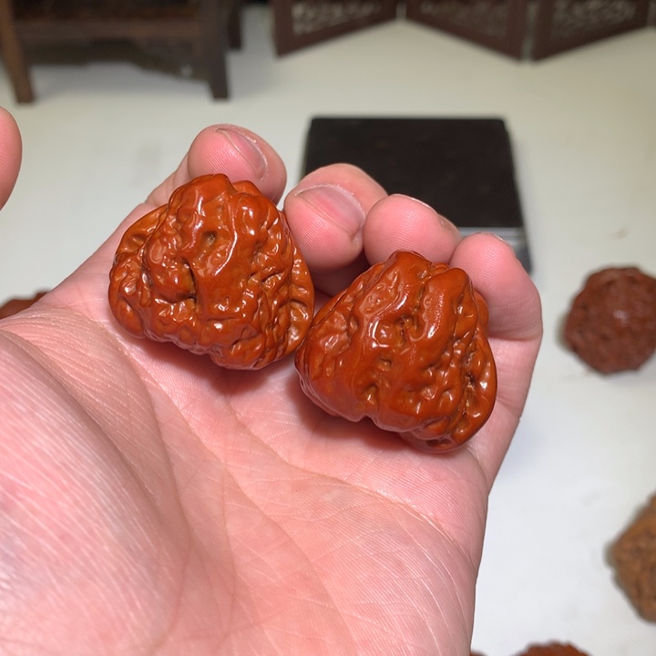 文玩核桃把件一*蛤蟆头