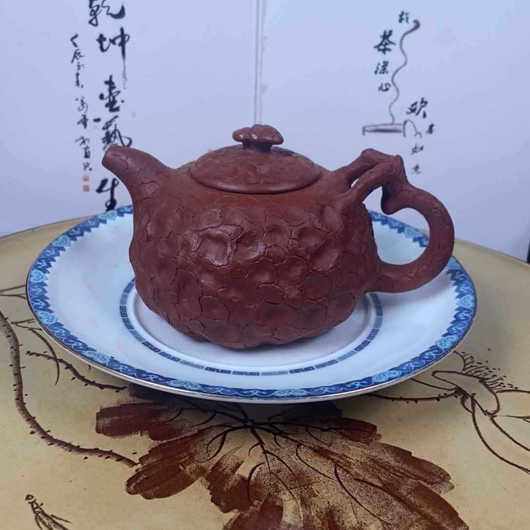 紫砂茶壶全手瑕疵170 容量宜兴紫砂壶
