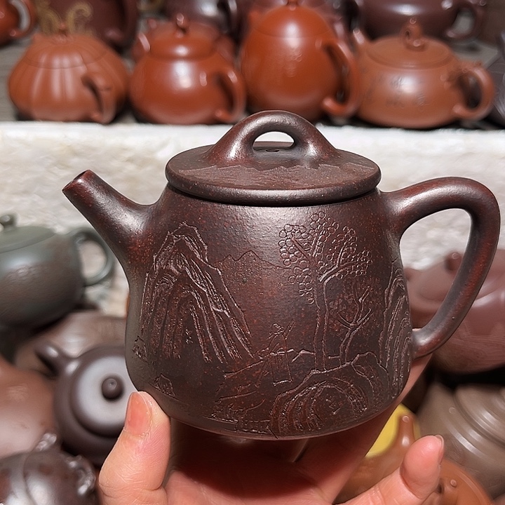 紫砂茶壶宜兴紫砂壶300