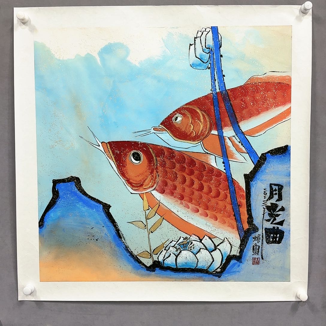 国画国画纯手绘作品请放心去藏