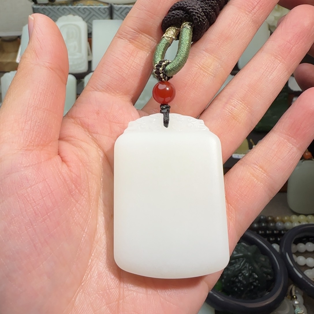 和田玉颈饰未镶嵌S****7