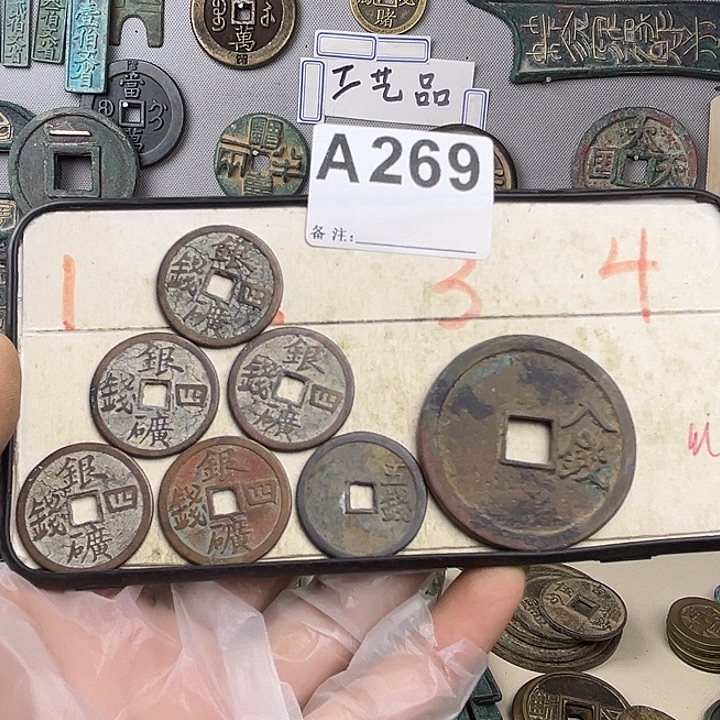 牛***帅铜复古文创工艺品钱币