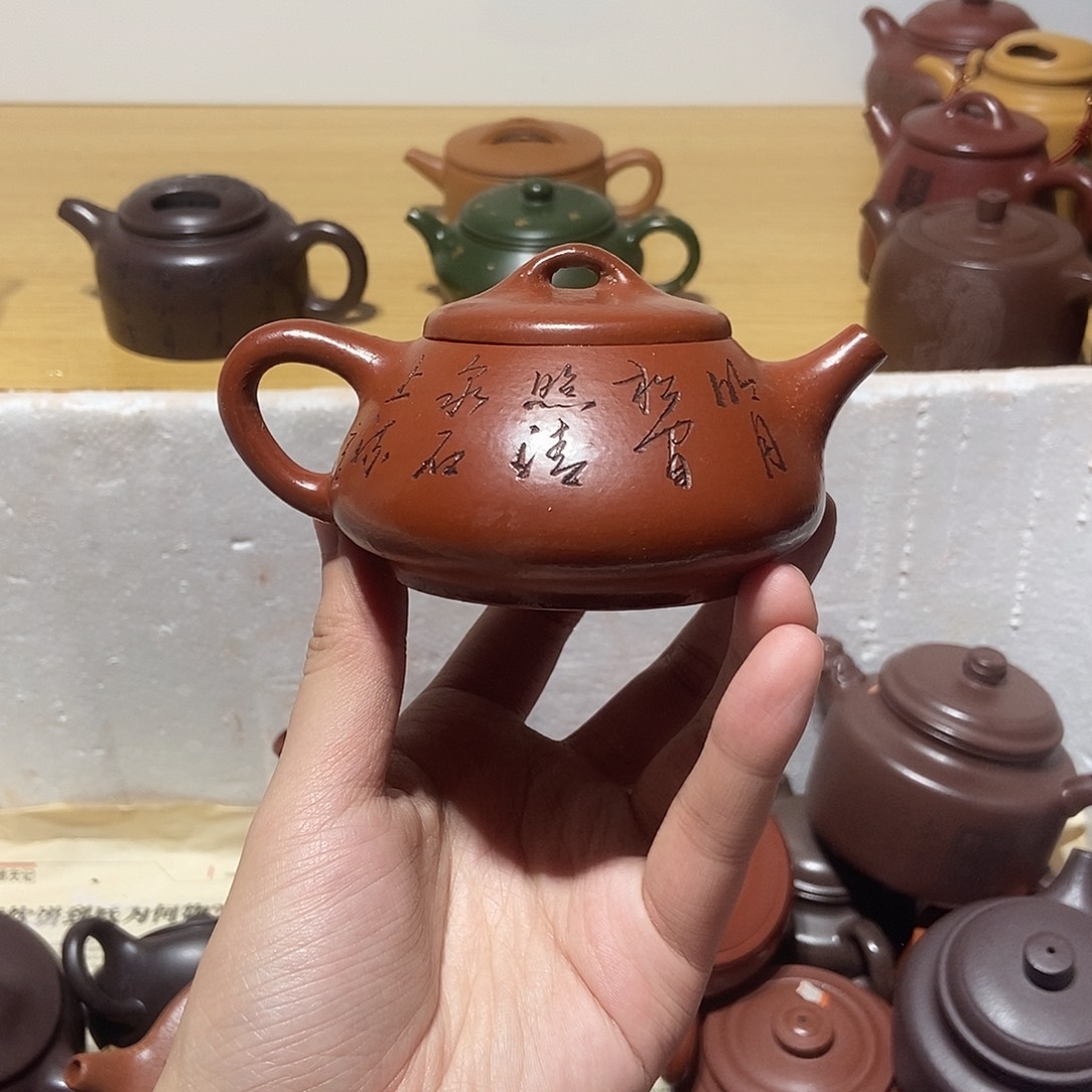 紫砂茶壶宜兴紫砂壶36
