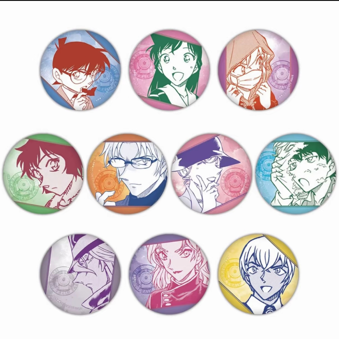 【圆满拆】名侦探柯南 公式app 神秘列车吧唧（默认代拆）