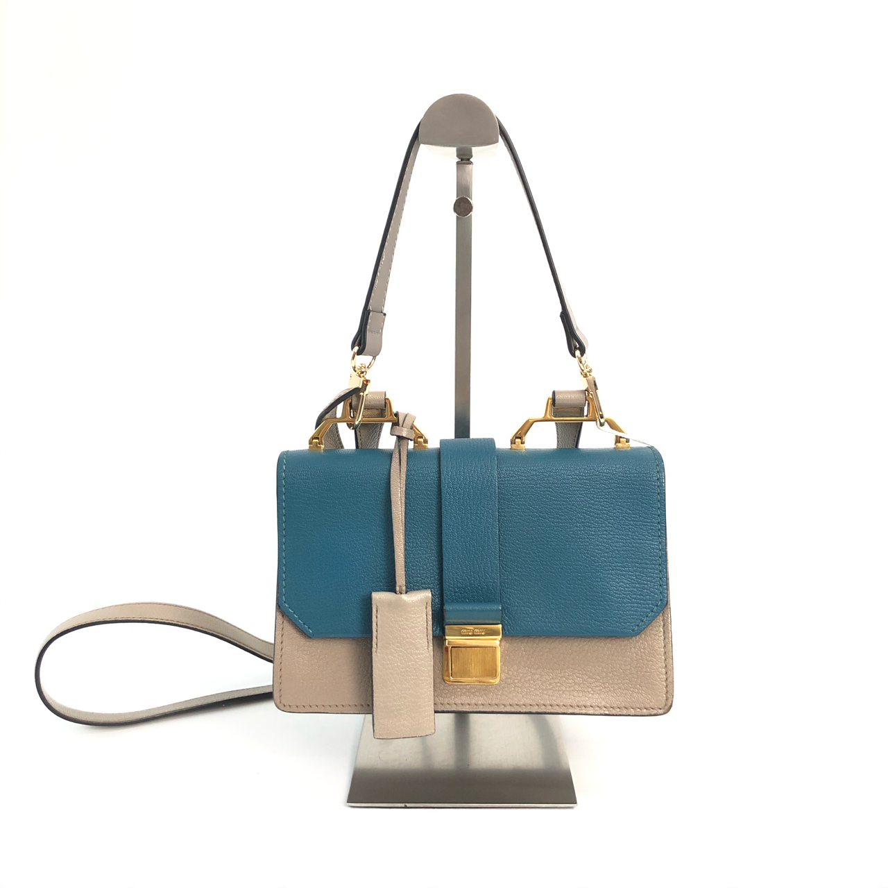 95新 MIU MIU/缪缪 安洁利严选 miumiu缪缪单肩包 WH411186 