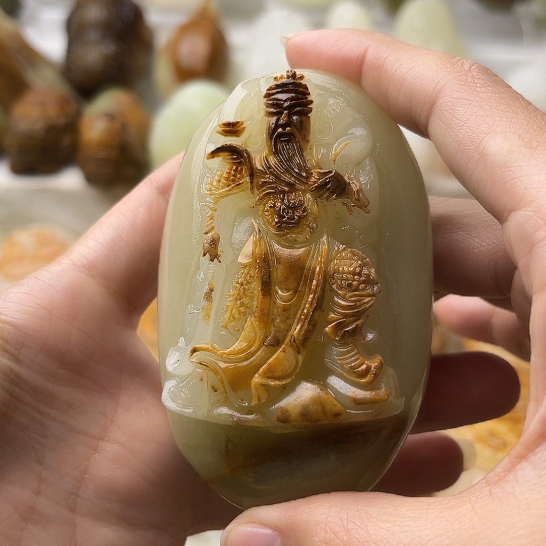 石材古青石不退换关公