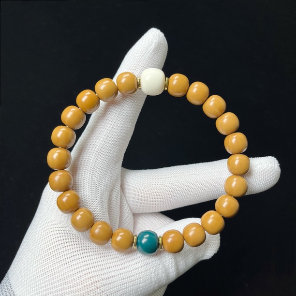 明珠阁【老型+2配饰】猴头手串 原生态 精工精卡 全品 原矿配饰文玩