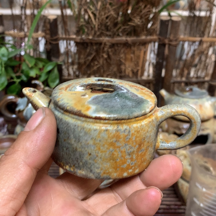 紫砂茶壶悟*纯自然高温裸柴烧