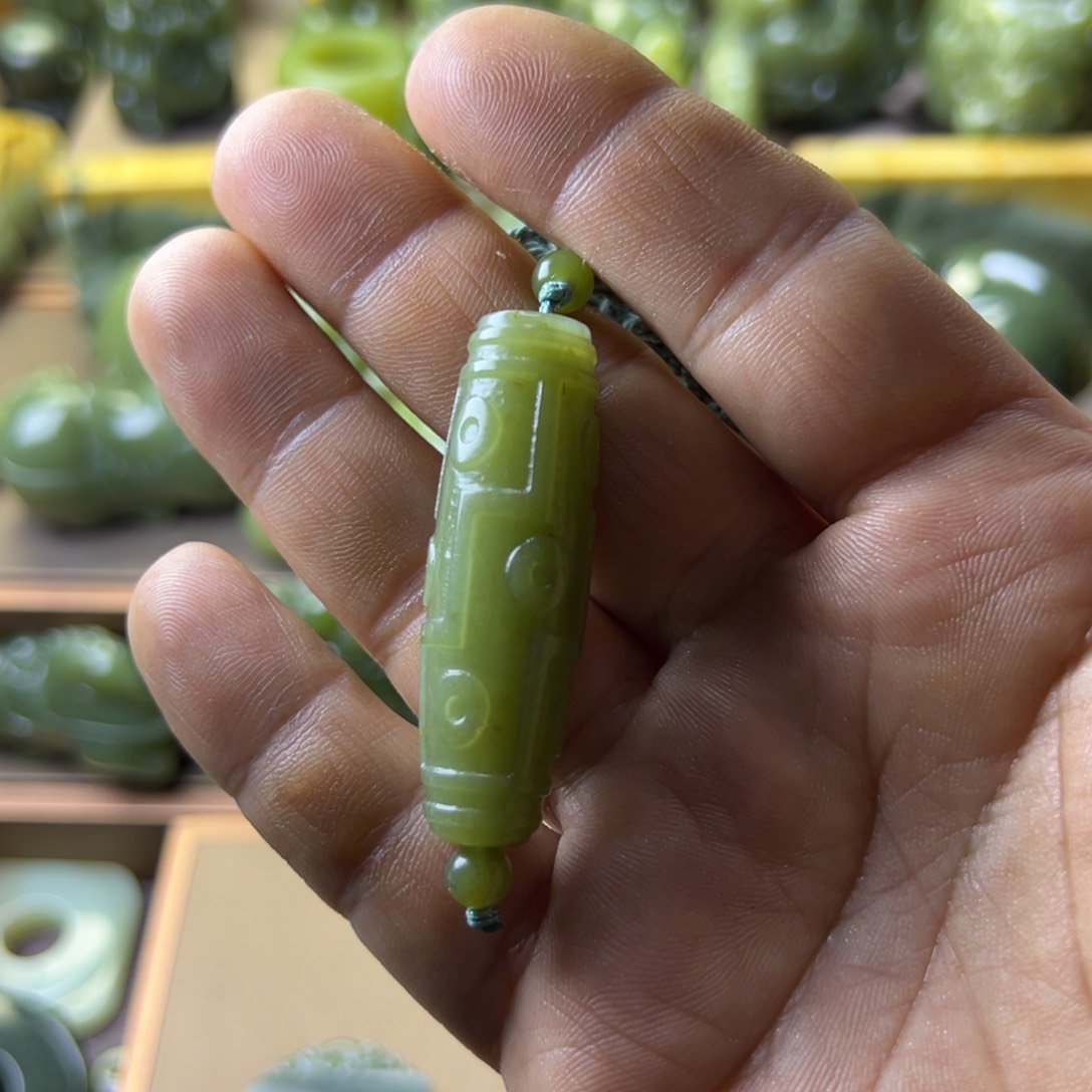 岫岩老玉（透闪石质玉）挂件未镶嵌东**生