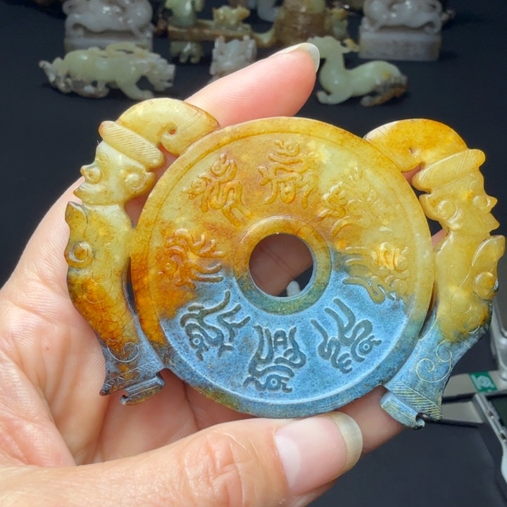 古玉老玉收藏珍品挂件