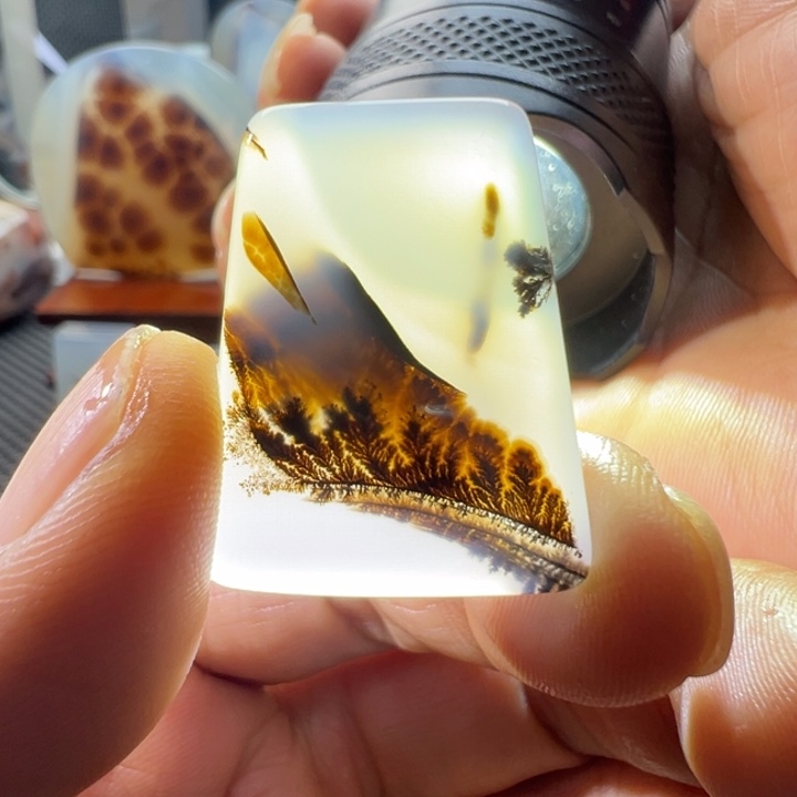 未镶嵌玛瑙/玉髓珠宝奇石