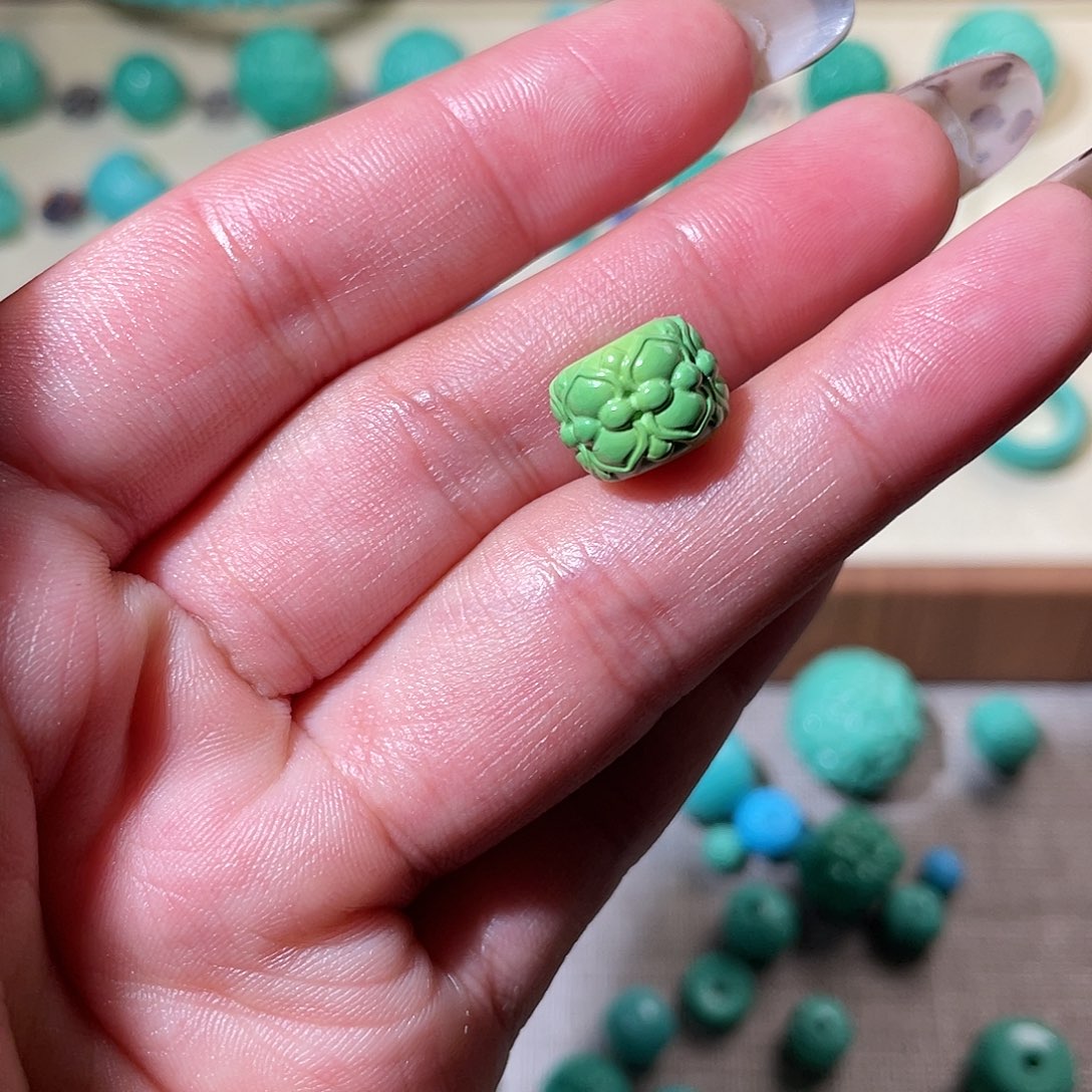 手工雕刻配饰配珠卡11+