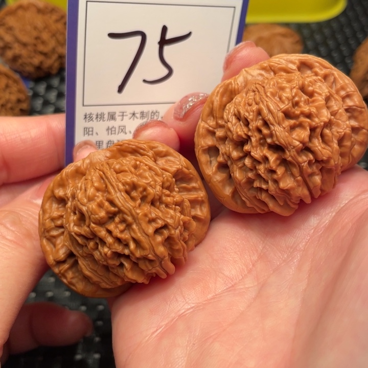 文玩核桃把件44楼子75