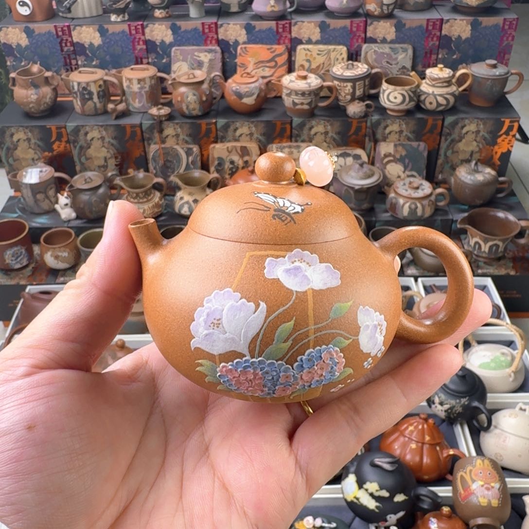 茶壶紫砂150cc原矿精工半手