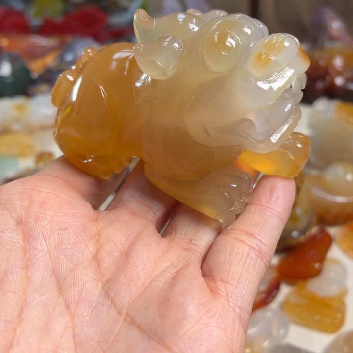 玛瑙/玉髓未镶嵌吊坠(不含链)