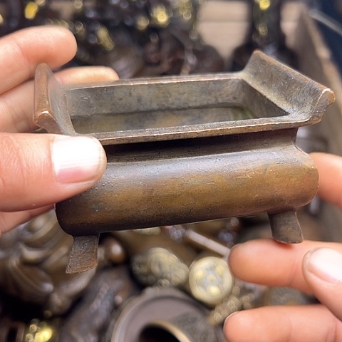 铜制文玩把玩物件