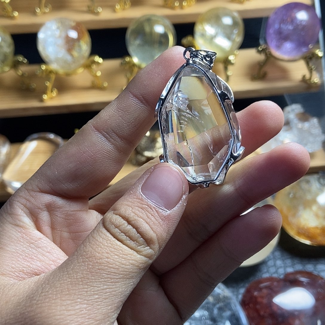 水晶珠宝半成品未镶嵌