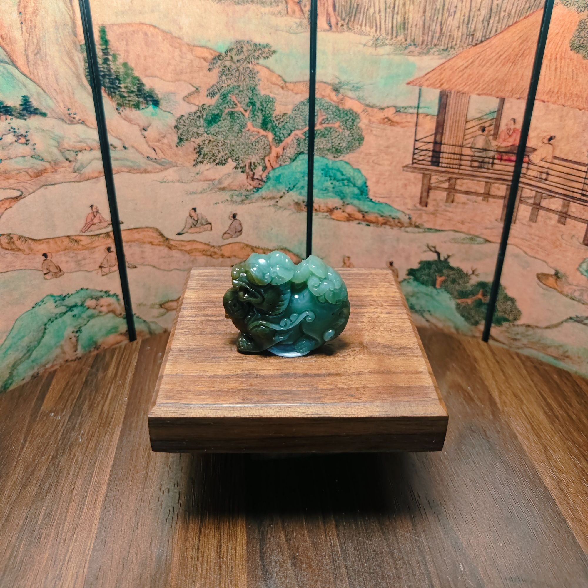 W和田玉貔貅吊坠0738