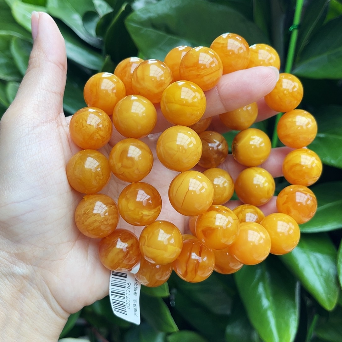 琥珀未镶嵌手链18多样性发其一