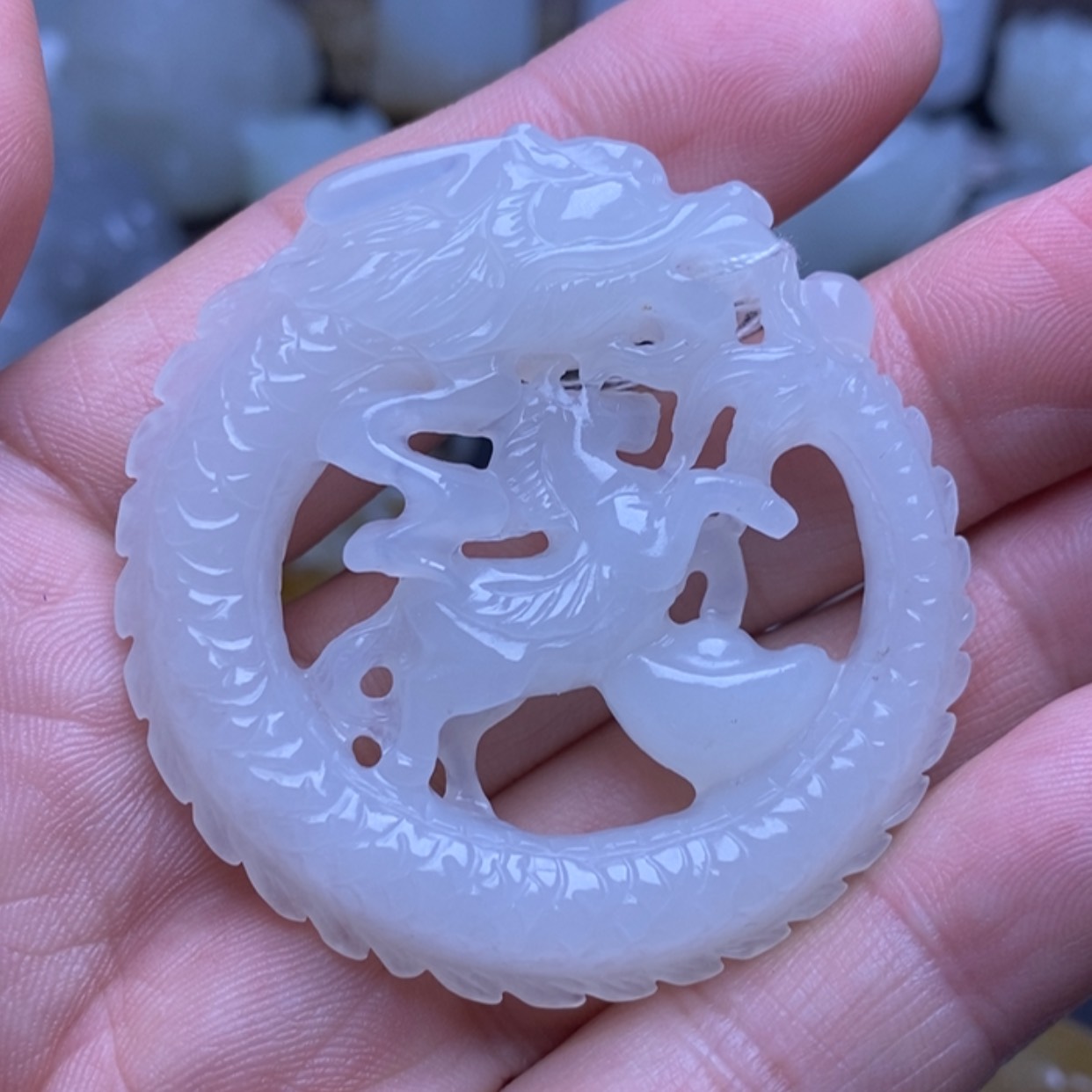 【闪购商品】和田玉（糖玉）颈饰未镶嵌