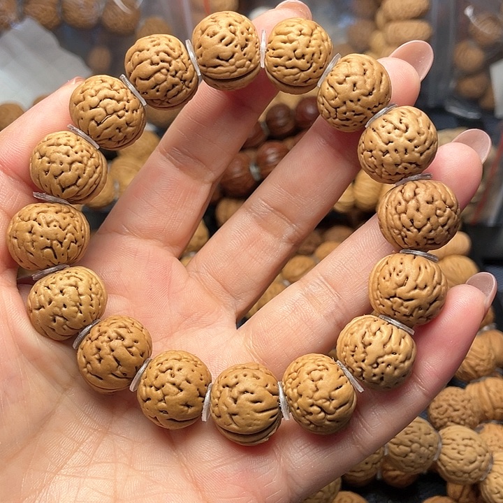 桃核手串核桃手串金豆17