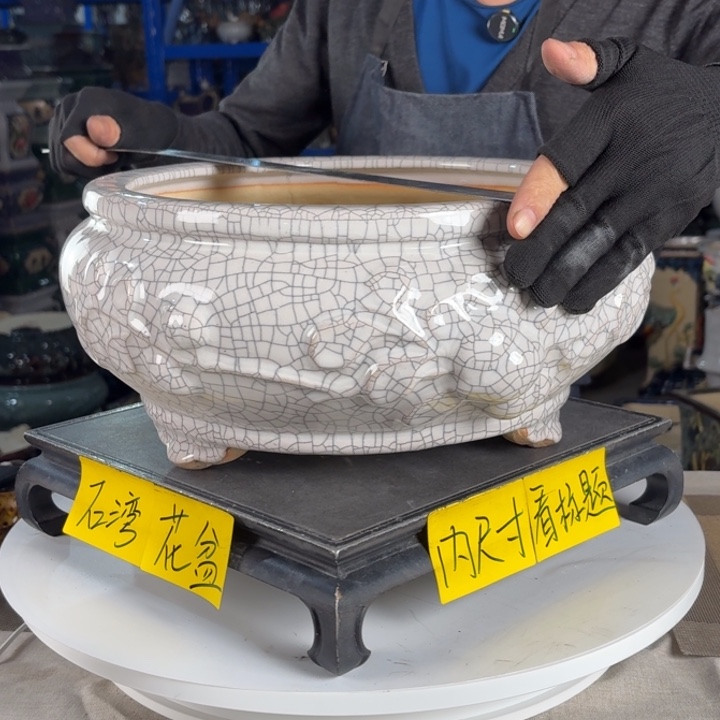 一风堂石湾花盆 内26*12