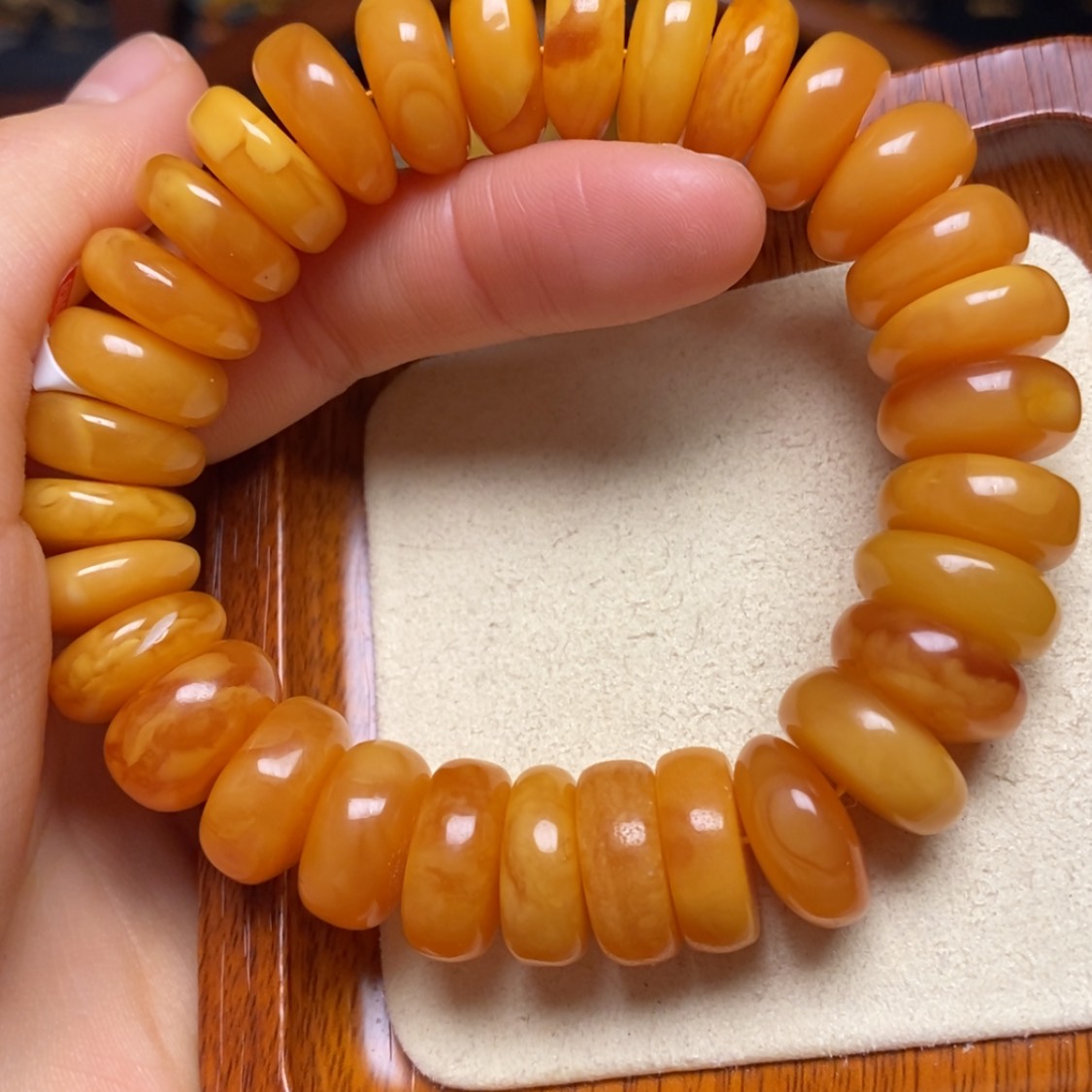 【闪购商品】蜜蜡手链未镶嵌手串