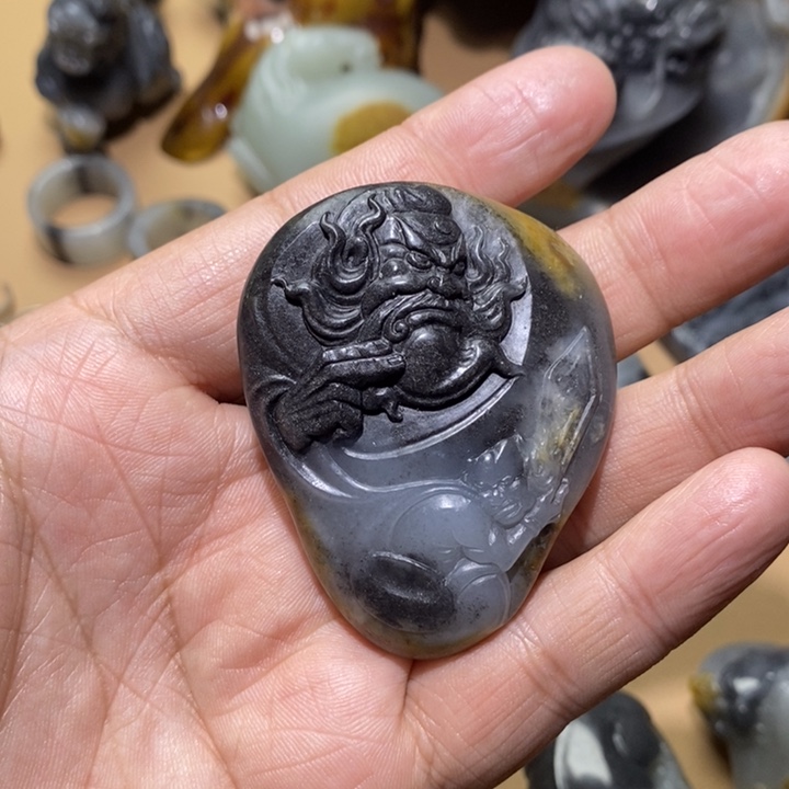 和田玉挂件未镶嵌