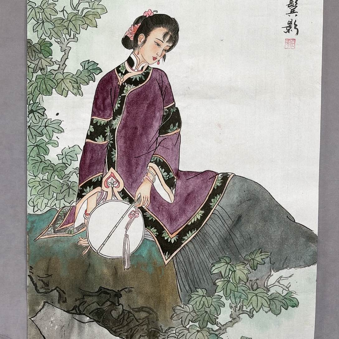 国画国画纯手绘作品请放心去藏