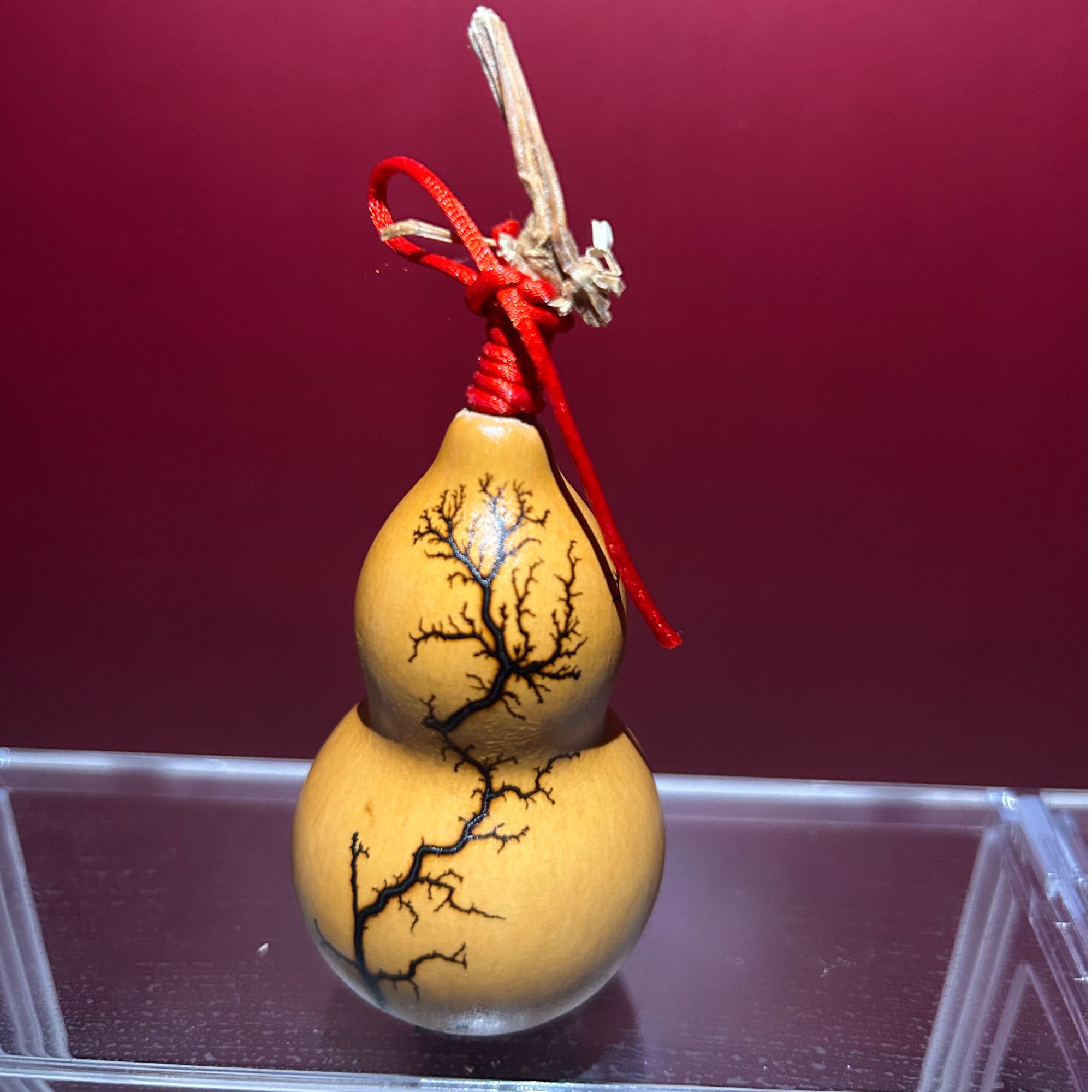 电击纹葫芦天然小葫芦文玩葫芦葫芦手把件（宠粉链接）