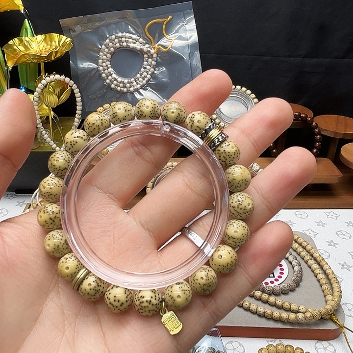 吊坠星月菩提圆珠手持
